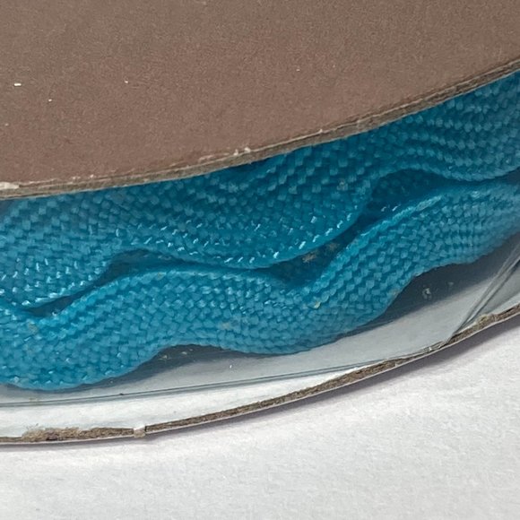 Light Blue Ric Rac Trim Ribbon Offray 12 Rolls Craft Scrapbook Card Making Gifts - Picture 9 of 15